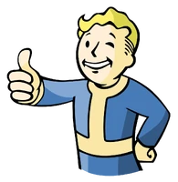 Promotional Vault Boy of Fallout 3