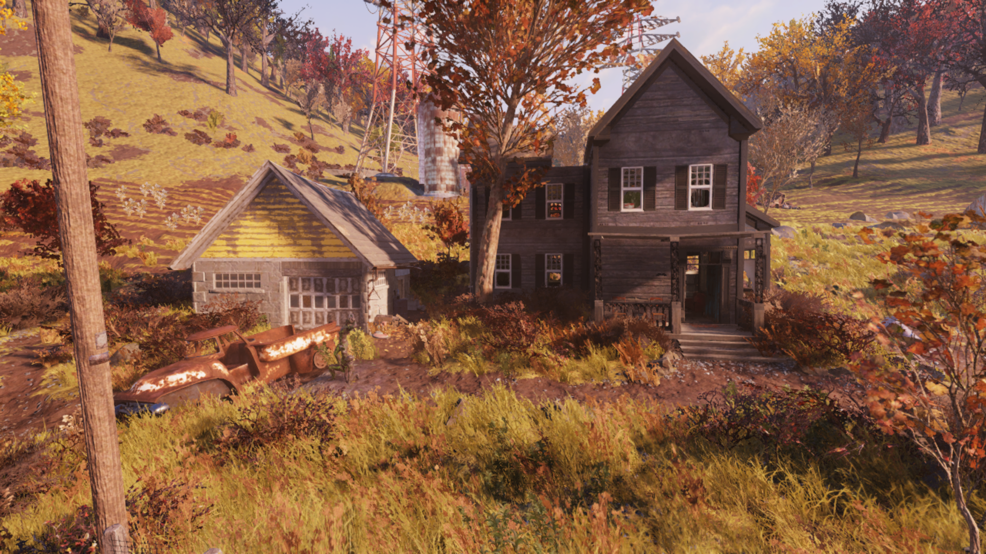 The Silva homestead is a location in the Forest region of Appalachia in 210...