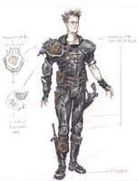 Leather armor by Adam Adamowicz