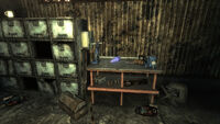 Nuka-Cola Quantum and bottlecap mine in the substation