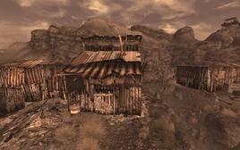 Camp Forlorn Hope storage shed