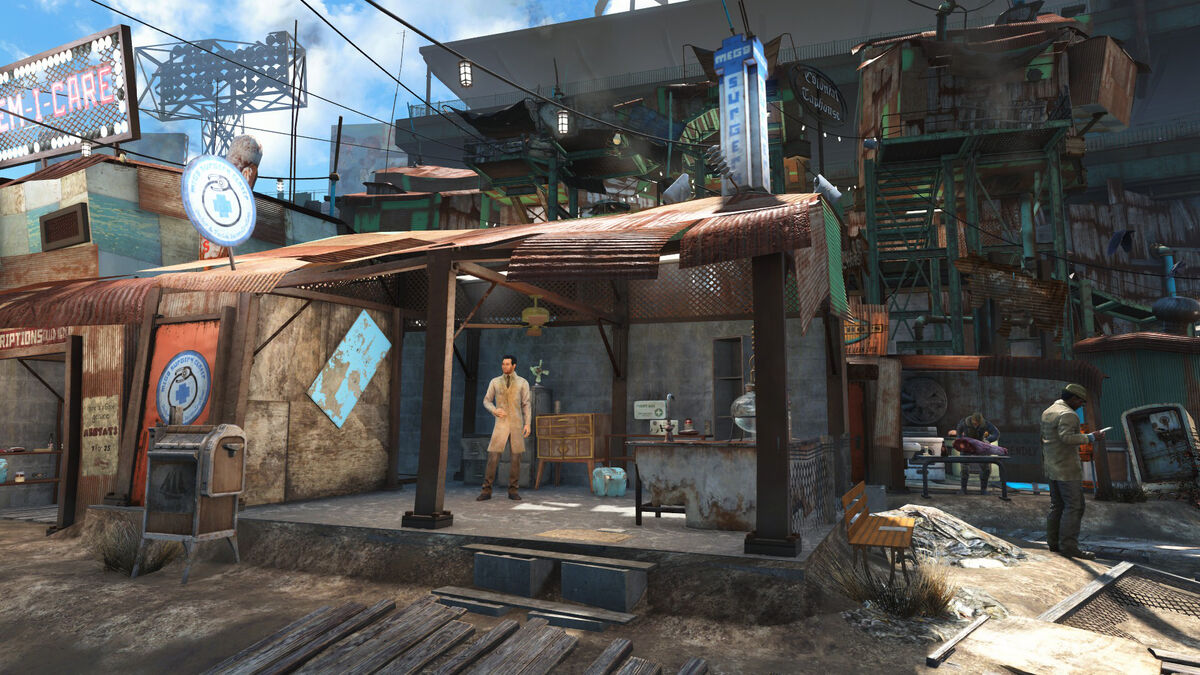 Fallout 4 где находится центр мега хирургии фото 2