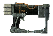 Laser pistol (GRA) with the recycler modification