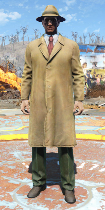 Yellow trench coat (Fallout 4), Fallout Wiki