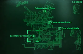 Escondite de Wernher Mapa Local