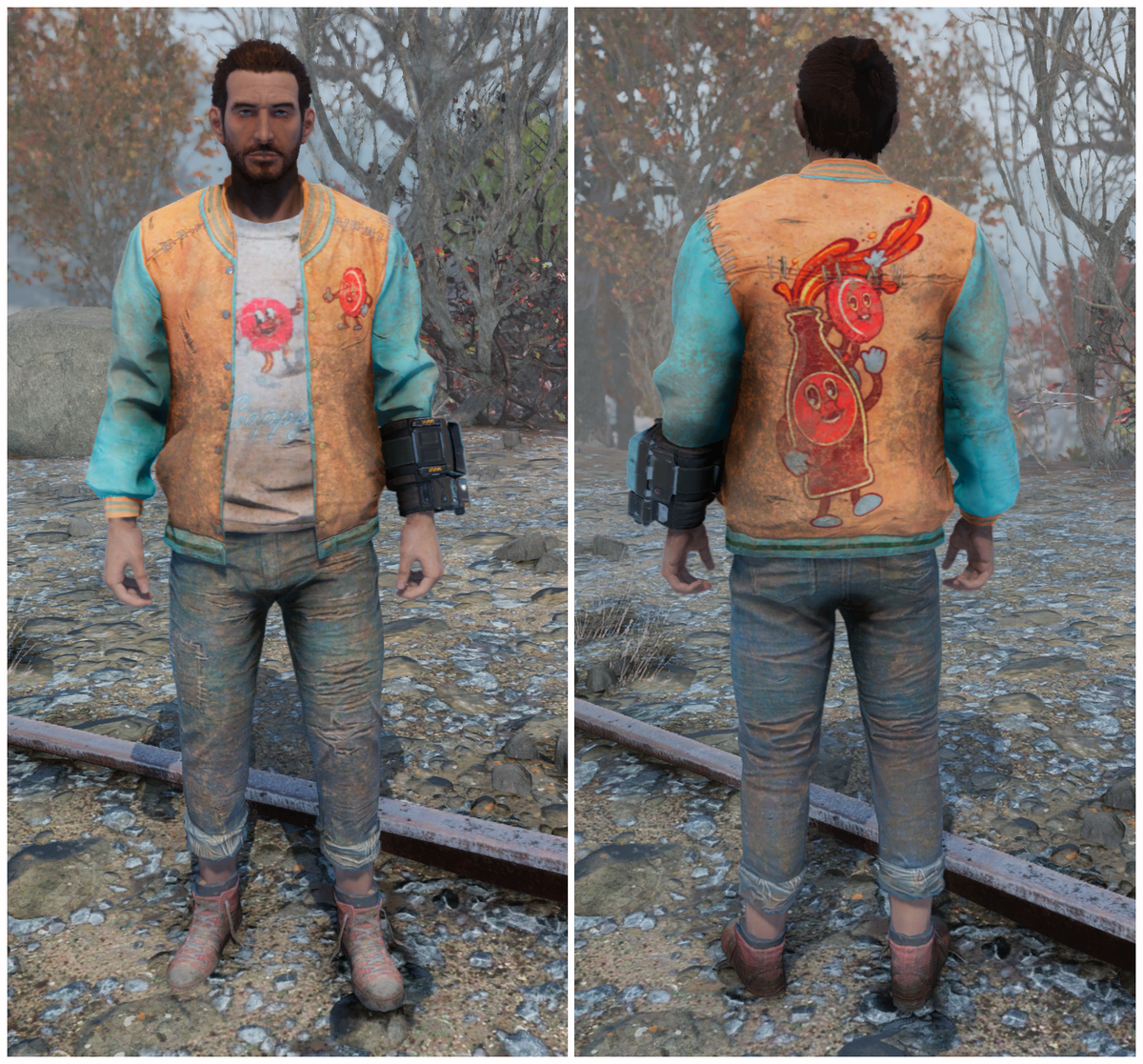 Fallout 4 куртка и джинсы стиляги фото 4