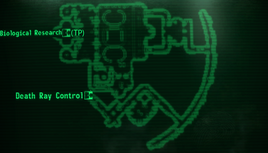Death Ray Hub map
