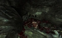Dead officer in deathclaw sanctuary (after The Waters of Life)