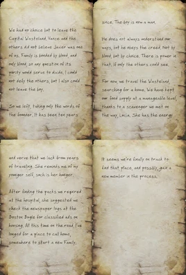 Fo4CC family matters note