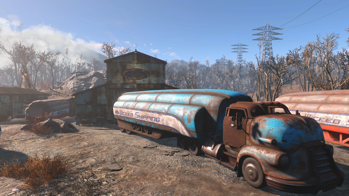 Fallout 4 ракетный двигатель на грузовике фото 9
