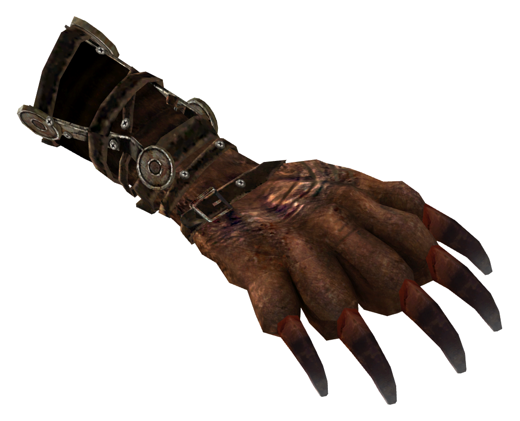 claw gloves weapon