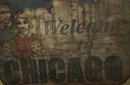 Old Chicago welcome sign in the Fallout Tactics intro