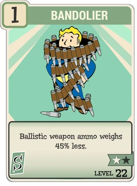 FO76 Bandolier perk