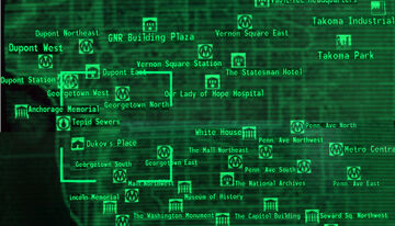 Fallout 3 Detailed Metro Map : u/greypilgrim228