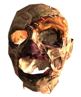 The wearable ghoul mask