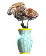 Нова синьо-зелена ваза-купол