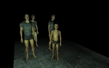 Slide show selected characters.png (897 KB) Announcer, Dr. Whitley, The Father and The Kid