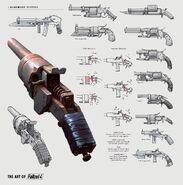 Art of Fallout 4 pipe gun