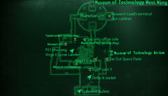 MoT West Wing loc map