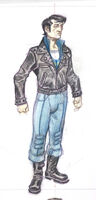Concept art de Butch par Adam Adamowicz
