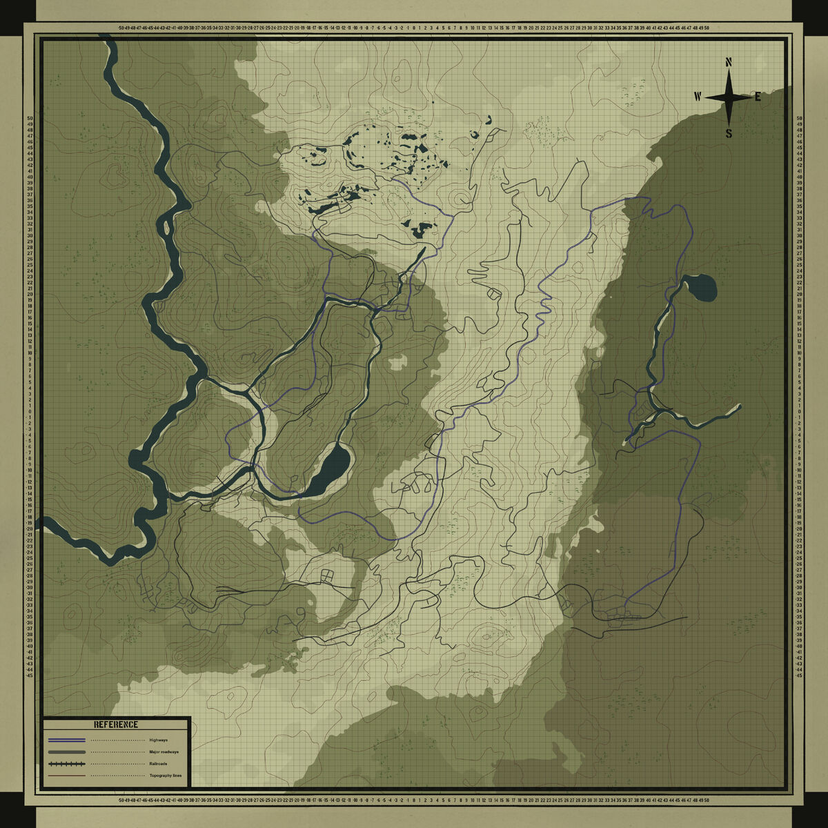 Fallout Maps Overlayed