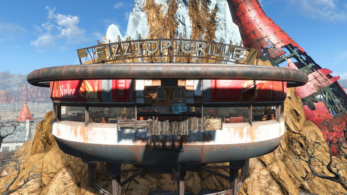 Fallout 4 гриль бар физзтоп