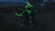 FO4 Glowing mirelurk king at night