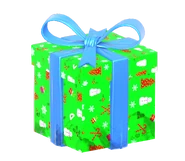 Обычный (средний) праздничный подарок