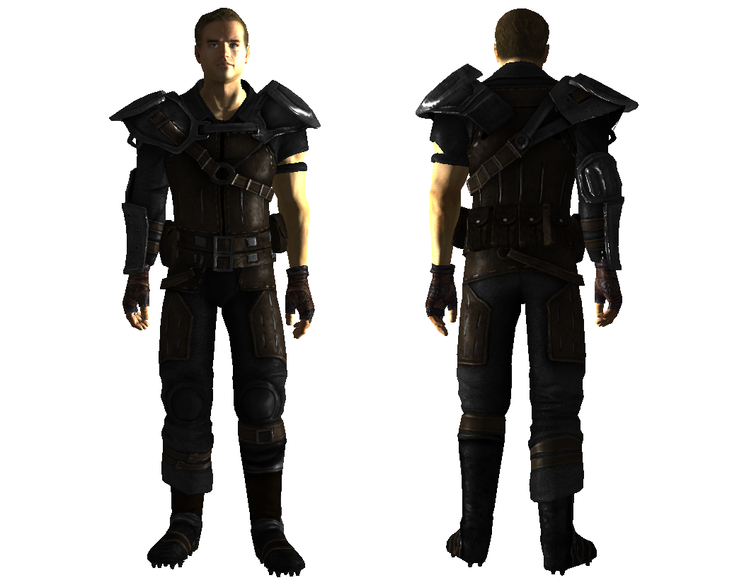 Leather Armor Reinforced Fallout Wiki Fandom