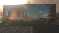 Western mural