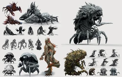 Fo4 mirelurk concept art