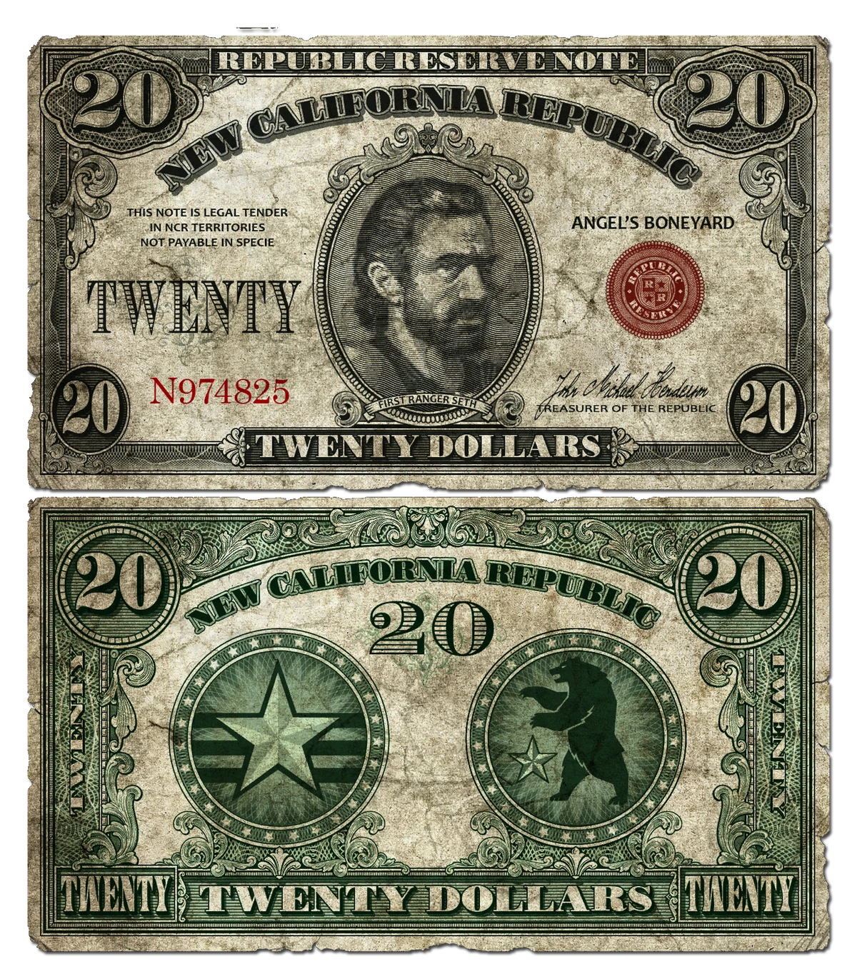 $20 NCR | Fallout Wiki | Fandom