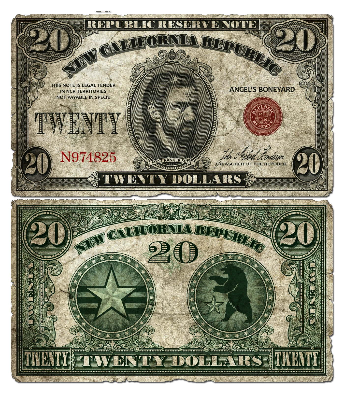 $20 NCR | Fallout Wiki | Fandom