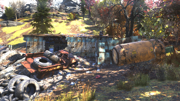 FO76 safecracker's shack exterior