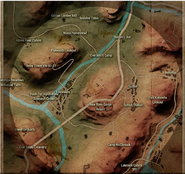 Carte de la région de Flatwoods jouable dans le mode Nuclear Winter.