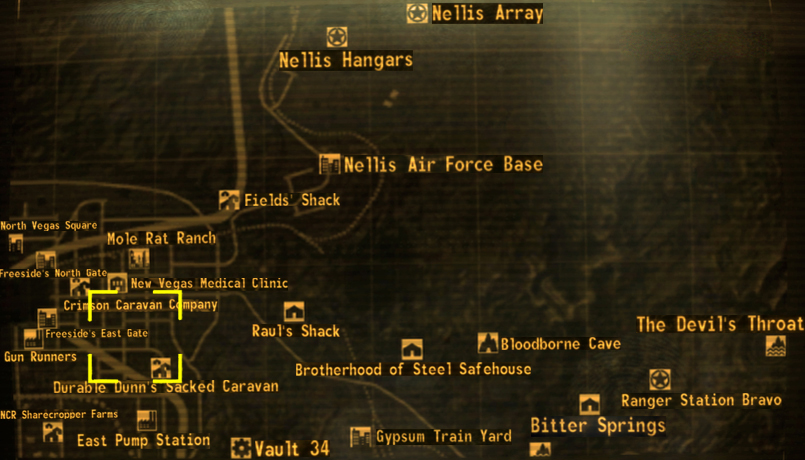 fallout new vegas gun runners quest