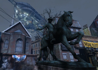 The Paul Revere Monument, dedicated to the ride of Paul Revere