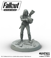 Wasteland Warfare female figurine