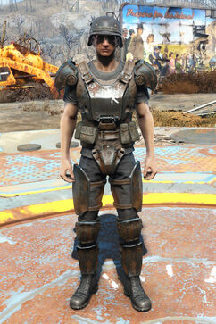 Fo4CC Talon Company armor and helmet male.jpg
