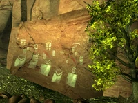 HH signs cliff.jpg (388 KB) Dead Horse markings on the cliffside