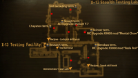 Proximity Mine locations noted in Red