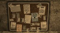 Vault 21 board.jpg (409 KB) Pinboard in the gift shop