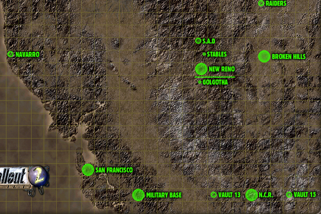 fallout 2 new reno map fallout 2 new reno map