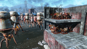 FO4 Connecting Water Purifiers to Generators at Sanctuary