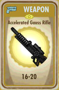 FoS Accelerated Gauss Rifle Card