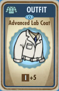 Advanced lab coat card
