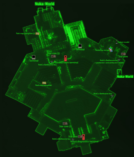 RobCo Battlezone local map
