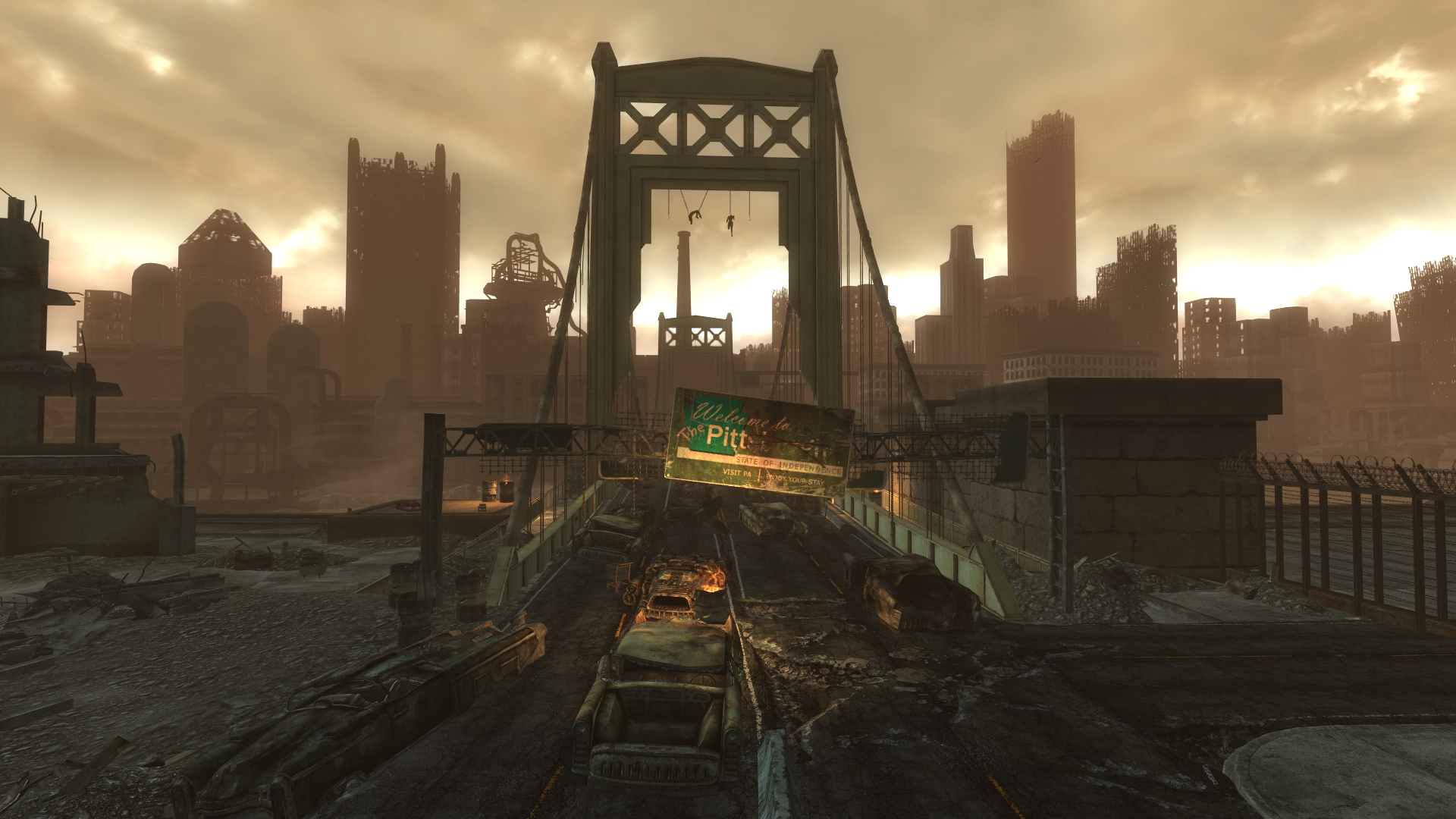 Пустошь игра. Fallout the Pitt. Fallout 3 Питт. Фоллаут 3 дополнение Питт. Питтсбург Fallout 3.