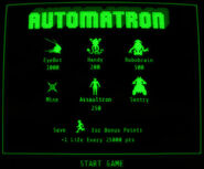 Automatron holotape enemy overview