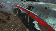 FO4 submerged Horizon Airlines fuselage